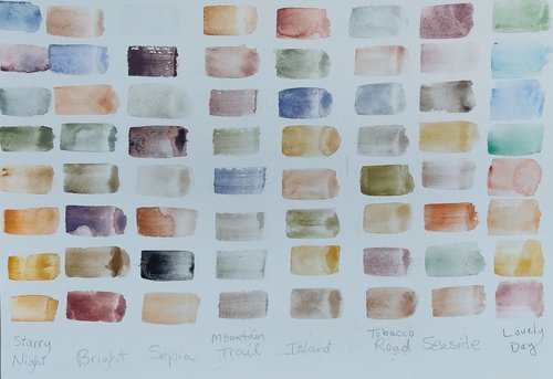 Watercolor Chart